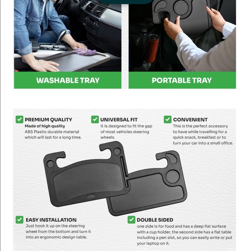 Steering Wheel Tray - Picture 7 of 7